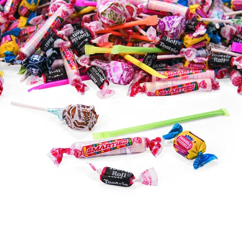Miniatura 4 de Fun Express Paquetes variados de dulces a granel, dulces surtidos envueltos individualmente para Halloween, recuerdos de fiesta, rellenos de piñata