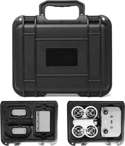 Neo Case - Funda rígida portátil impermeable para DJI Drone Combo, control remoto RC-N3, baterías y accesorios