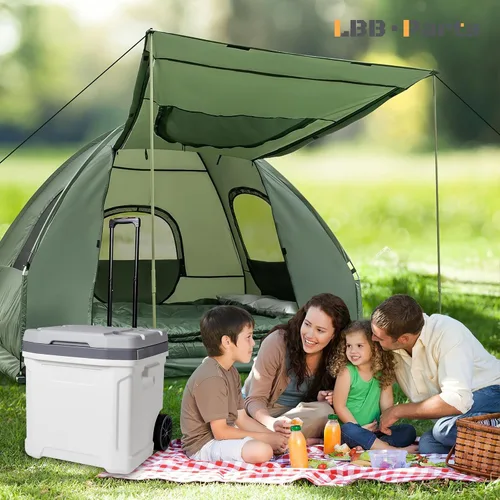 Miniatura 5 de Mango telescópico de repuesto para Igloo Ice Cube y Latitude 60 Qt con ruedas, kit de mango telescópico para enfriador de 60 Qt