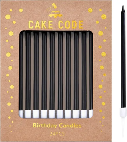 Miniatura 9 de Velas Rosa Oro Larga y Delgada de Cumpleaños, Velas para Pastel, Fiestas de Cumpleaños, Decoraciones de Boda, Velas para Fiestas Oro rosa