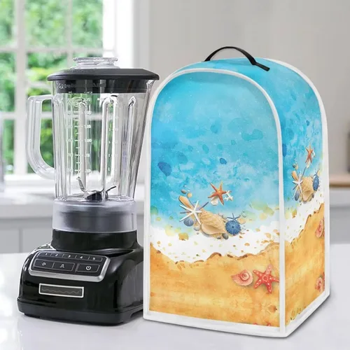 Miniatura 41 de Aztec Cow - Funda para batidora de girasoles con mango superior, ligera, lavable, para cocina, cafetera, decoración de procesadores de alimentos