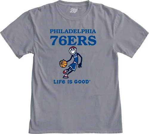 Miniatura 3 de Blue 84 NBA - Camiseta unisex para adultos con licencia oficial de la NBA Life is Good