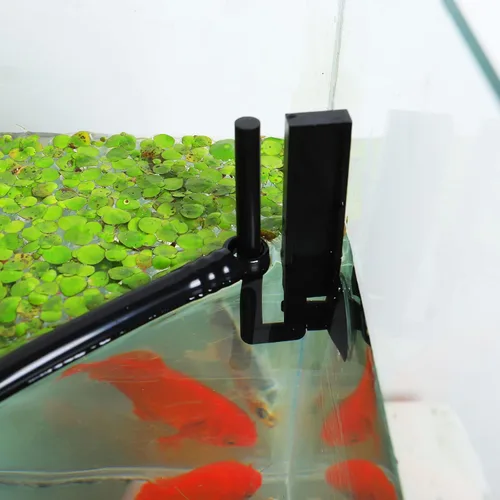 Miniatura 4 de HOZOE Jaula Flotante para Plantas de Acuario, Plantas Flotantes que Impiden el Paso de Filtros y Calentadores, Altura Ajustable con Nivel de Agua