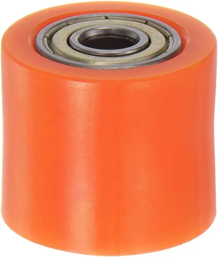 Miniatura 15 de HARFINGTON Tensor de polea de rodillo de cadena de 0.394 pulgadas (0.394 in), tipo cilindro de nailon, deslizador de rueda guía para Verde