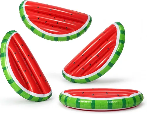 Miniatura 11 de JellyArch 4 tablas inflables de surf de 36 pulgadas divertidas inflables para piscina, decoraciones de fiesta hawaiana Luau para decoración de pared