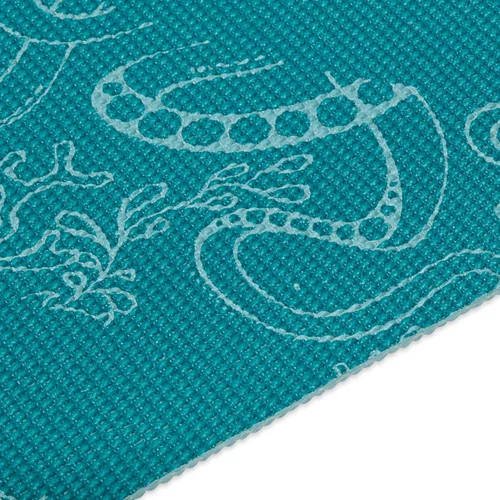 Miniatura 4 de Gaiam - Tapete de yoga con estampado, antideslizante para ejercicio y fitness para todo tipo de yoga, pilates y ejercicios en el suelo Bajo el mar