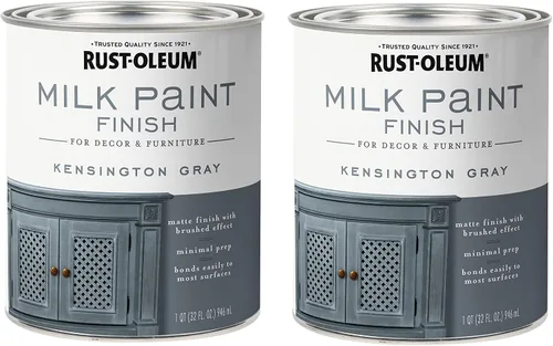 Miniatura 10 de Rust-Oleum Eclipse - Pintura de acabado mate para decoración y muebles Acabado mate con efecto cepillado Preparación mínima necesaria Sin