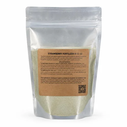 Greenway Biotech, Inc. Fertilizante de fresa 8-12-32 en polvo, soluble en agua con micronutrientes quelados para fresas, arándanos, frambuesas,