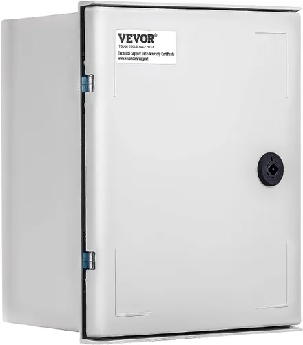 Miniatura 9 de VEVOR Caja de Conexiones Eléctricas, 12' ×10' ×6', Caja de Conexiones de Fibra de Vidrio, IP66 Impermeable y a Prueba de Polvo, Caja Eléctrica