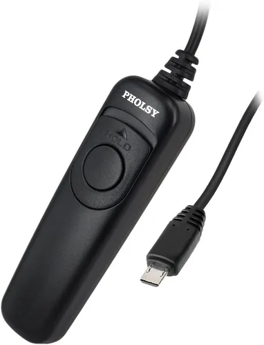Miniatura 8 de PHOLSY Cable de liberación de cable de control remoto P6 para Panasonic S5, S1H, S1RM, S1R, S1M, S1, G95, G91, FZ10002, G9, GH5, G85, G81, GX8, GX7