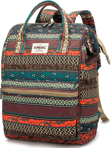 Miniatura 32 de Kinmac Mochila para portátil de estilo abierto para laptop de hasta 15.6 pulgadas, para hombres y mujeres, mochila de viaje al aire libre