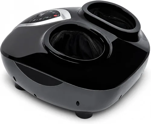 Carepeutic Masajeador de pies Shiatsu 6D con masaje de amasamiento y calor, masajeador eléctrico de pies de tejido profundo para pies cansados,