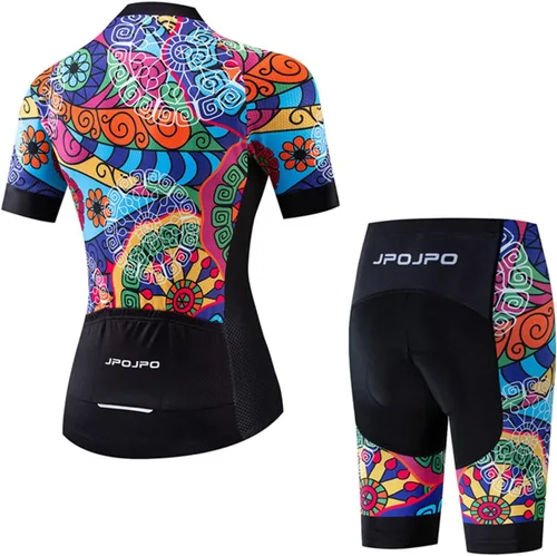 Miniatura 143 de Hotlion Conjuntos de camisetas de ciclismo para mujer, ropa de ciclismo de verano, trajes de bicicleta de carretera, ropa de ciclismo de manga corta