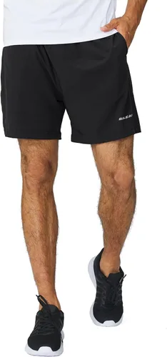 Miniatura 14 de baleaf Pantalones cortos deportivos de running y entrenamiento de 5 pulgadas para hombre, ligeros con bolsillo con cremallera