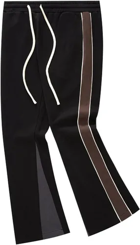 Miniatura 37 de Pantalones deportivos de gamuza sintética para mujer, pantalones de baile acampanados para hombre