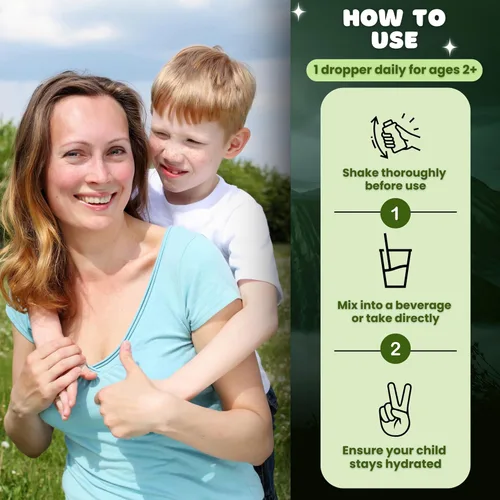 Miniatura 3 de The One Healer Zeolite Detox para niños y adultos, gotas de zeolita pura con metilo B12 y vitamina D3 para desintoxicación de metales pesados