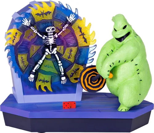Hallmark Keepsake - Adorno de Navidad 2023, Mr. Oogie Boogie musical con luz y movimiento de la película The Nightmare Before Christmas (El extraño