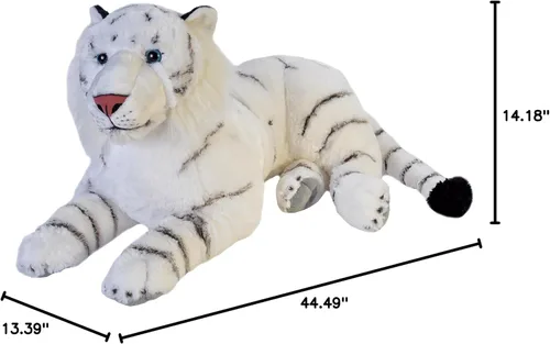 Miniatura 9 de Wild Republic Jumbo - Animal gigante de peluche, Talla Tiger, 30