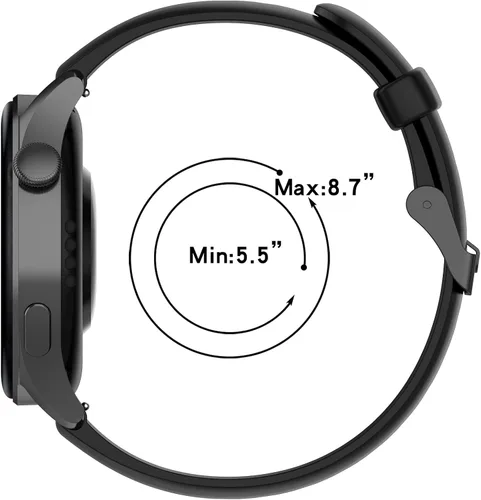 Miniatura 4 de Compatible con Huawei Watch GT 4 1.811 in/Watch 4 3 Pro/GT 4 3 2 Pro/Watch 4 3/Watch GT3 1.811 in/GT2 1.811 in/GT 2e/GT Runner Bandas, correa