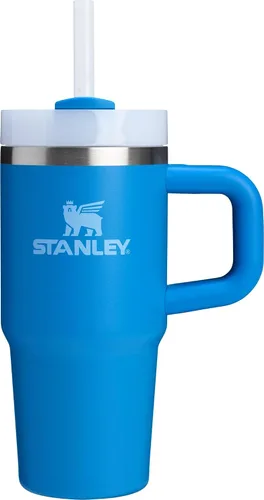 Miniatura 90 de Stanley Quencher H2.0 - Vaso de acero inoxidable con asa, pajilla y tapa FlowState giratoria de 3 posiciones; aislamiento térmico, sin BPA; apto