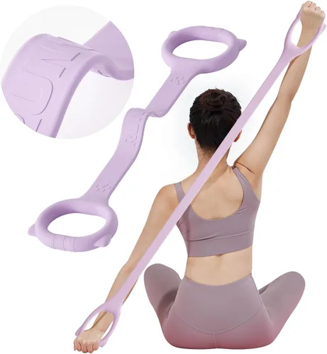 Miniatura 10 de Figure 8 Workout Resistance Band - 3 Elasticities Optional 20 30 40lb, Thicker Durable Arm Back Shoulder Exercise Elastic Rope Yoga Straps Pilates