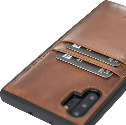 Miniatura 40 de Venito Capri - Funda de piel tipo cartera compatible con Samsung Galaxy Note 10 Plus (6,8 pulgadas), extra segura, con bloqueo RFID y cubierta