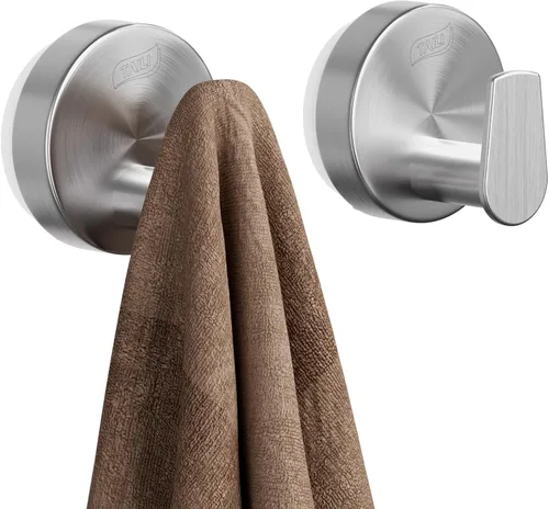 Miniatura 14 de TAILI Soporte para maquinilla de afeitar con ventosa para ducha, paquete de 2, toalla, lufa, soporte para afeitadora para pared de baño, potentes