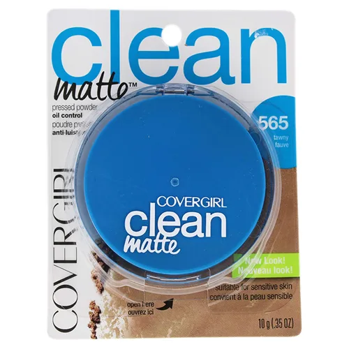 Miniatura 12 de COVERGIRL Polvo Compacto Mate Clean, Polvo de Control de Grasa, 1 recipiente, .35 Fl Oz, Polvo Facial, Polvo Suelto Libre de Aceite, Acabado Mate