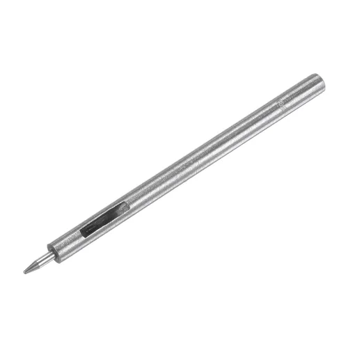 Miniatura 3 de HARFINGTON Perforadora de cuero de 0.020 in, recta, redonda, con ojales, remache a presión, fijador para cuero, artesanía, ropa, bolso, cortina