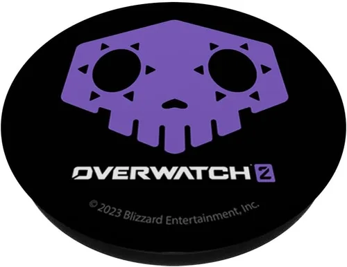 Miniatura 2 de Overwatch 2 Sombra Damage Hero Center Icon PopSockets Standard PopGrip