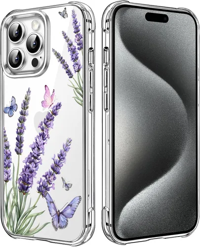 Miniatura 54 de Funda transparente de girasol compatible con iPhone SE 2022 SE 2020 7 8, funda trasera floral para niñas y mujeres, funda protectora transparente