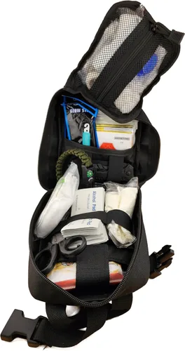 Miniatura 3 de 150+ Kit táctico de supervivencia y medicina Kit de primeros auxilios de emergencia Equipo de salida con kit de senderismo Molle Survival Desastre