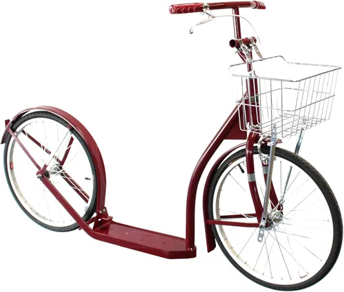 Miniatura 9 de Amish-Made Deluxe Kick Scooter Bike - Modelo 2060 - Tamaño juvenil y adulto Azul marino