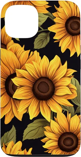 Miniatura 7 de Funda para iPhone 13 Pro Max Aesthetic Sunflowers y Wild Flower