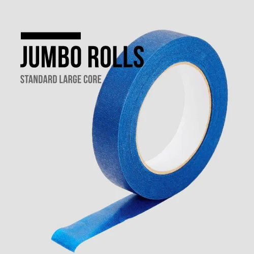 Miniatura 5 de Lichamp 10 cintas azules para pintores de 1 pulgada, paquete múltiple de cinta adhesiva azul, 1 pulgada x 55 yardas x 10 rollos (550 yardas en total)