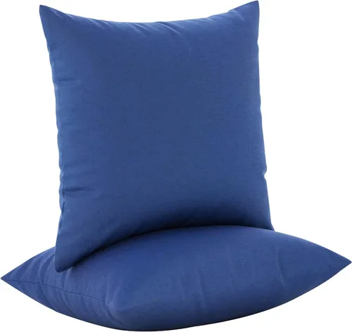 Miniatura 22 de JMGBird Almohadas impermeables para exteriores de 18 x 18 pulgadas para muebles de patio, cama, sofá y sofá Almohadas de exterior con inserto