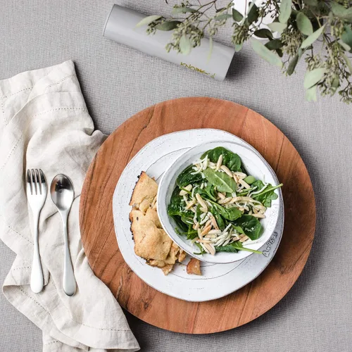 Miniatura 3 de Knork Juego de almuerzo de viaje con tenedor y cucharadita de acero inoxidable original, utensilios de 2 piezas más estuche ecológico Astrik