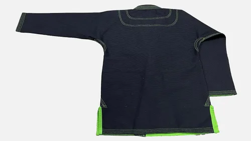 Miniatura 5 de Bjj Gi Jiu Jitsu Con Puntada Verde Bjj Gi Jiu Jitsu Kimonos Gi 100% Algodón Perl Tejido 450GSM