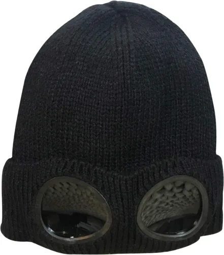 Miniatura 5 de Belsen Gorro de punto unisex con gafas de invierno cálido a prueba de viento