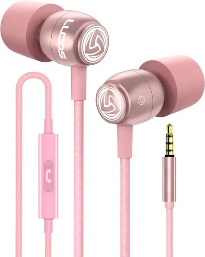 Miniatura 27 de Auriculares con cable Ludos Clamor, auriculares intraaurales, 5 años de garantía, auriculares con micrófono, auriculares con aislamiento de ruido