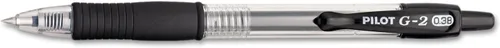 Miniatura 9 de Pilot G2 Premium - Bolígrafos de gel recargables y retráctiles, punta ultrafina, tinta de gel, 0.015 in, tinta azul, paquete de 12 unidades Azul