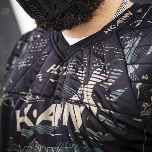 Miniatura 4 de HK Army Camiseta acolchada de paintball HSTL Line - Jungle - Juventud