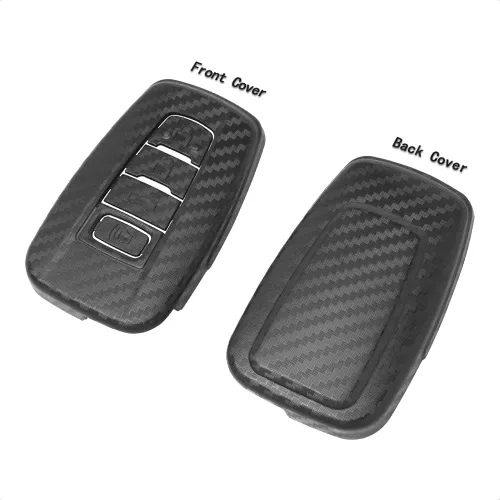 Miniatura 5 de Funda inteligente para llavero compatible con Toyota Avalon Camry Corolla Hatchback C-HR Prius Prime RAV4 2 3 4 botones sin llave control remoto
