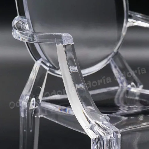 Miniatura 4 de Odoria Silla fantasma miniatura 1/6 accesorios para muebles de casa de muñecas