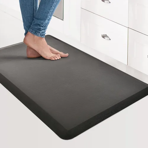 Art3d Tapete antifatiga, tapete de cocina acolchado de 1/2 pulgada, cojín cómodo y antideslizante para escritorio de pie, oficina o piso de garaje