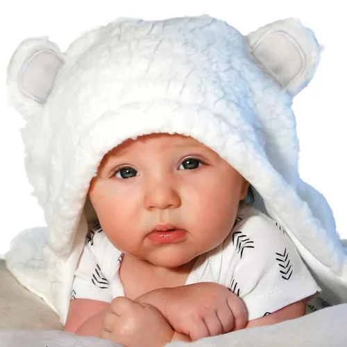 Miniatura 3 de Jam Naturals - Manta de envoltura para bebé, linda envoltura de oso orgánico, regalo suave y neutral para recién nacidos, apto para ambos géneros