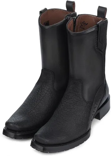 Miniatura 2 de Cuadra Botas Western de cuero genuino para hombre Oxford gris 1J3HTC