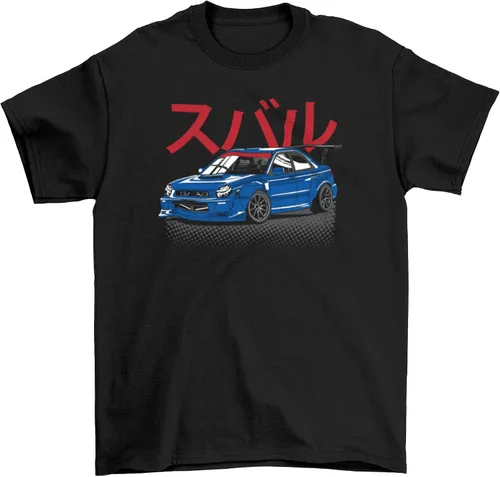 Miniatura 7 de Subie Generation Cars - Camiseta de manga corta para adultos, mecánico japonés de carreras, regalo para amantes de los automóviles, entusiastas