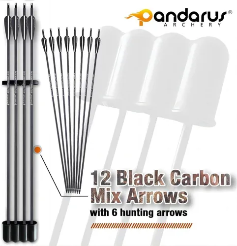 Miniatura 7 de Arco compuesto con peso de tracción de 0-70 libras para arqueros principiantes y de nivel intermedio, totalmente ajustable de 19.25"-31", con todos