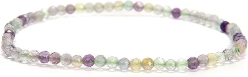 Miniatura 8 de JM Design 02-Peridot Peridot Cuentas Redondas Cuentas Pulsera 0.079 in 7.5'' Longitud